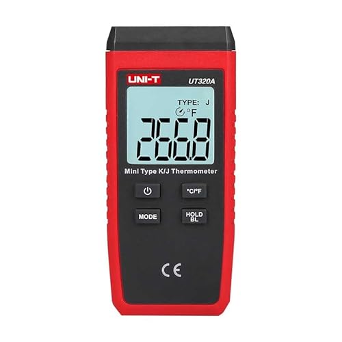UNI-T Uni-trend Industrialthermometer UT320A Digital Thermometer : Mini Dual Thermocouple Typ K J High Temperature Meter -50℃ to 1200℃ Tester UNI-T Uni-trend Industrialthermometer UT320A Digital Thermometer : Mini Dual Thermocouple Typ K J High Temperature Meter -50℃ to 1200℃ Tester von UNI-TREND
