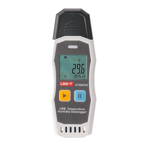 UNI-T Uni-trend UT330T UT330TH UT330THC Humidity Temperature Data Logger Digital Thermometer Hygrometer USB Recorder High Precision For Food(UT330THC) von UNI-TREND