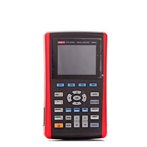 UTD1025CL Tragbar Digitales Speicheroszilloskop mit 25MHz, 1 Kanal, 200 Msa/s Sample-Rate, 2 in 1: Oszilloskop & Multimeter Messunng für Spannung, Strom, Ohm, 3 Anzeigezähler, 3,5 Zoll TFL LCD UTD1025CL Tragbar Digitales Speicheroszilloskop mit 25MHz, 1 Kanal, 200 Msa/s Sample-Rate, 2 in 1: Oszilloskop & Multimeter Messunng für Spannung, Strom, Ohm, 3 Anzeigezähler, 3,5 Zoll TFL LCD von UNI-TREND
