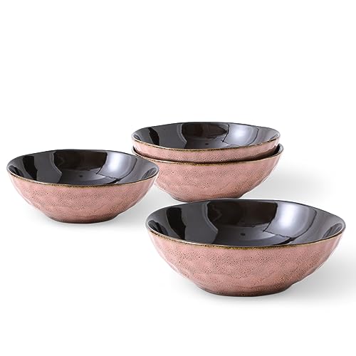 UNICASA Schüssel Keramik, Salatschüssel aus Keramik - 700ML, Pastaschalen aus Steingut Große Porzellan Salatschale Oder Suppenschale von UNICASA