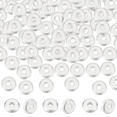 UNICRAFTALE 100 Stk 304 Edelstahl flache Runde Abstandsperlen Metall Silberne Stopper Lose Perlen Kleine Runde Flache Runde Nahtperlen Für DIY Armbänder Halsketten Schmuckherstellung 4 mm Durchmesser UNICRAFTALE 100 Stk 304 Edelstahl flache Runde Abstandsperlen Metall Silberne Stopper Lose Perlen Kleine Runde Flache Runde Nahtperlen Für DIY Armbänder Halsketten Schmuckherstellung 4 mm Durchmesser von UNICRAFTALE