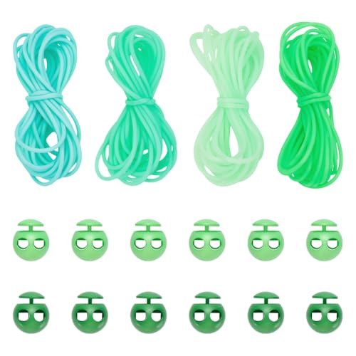 UNICRAFTALE 12 m 4 Farben Maschenstopper Grün Set Hohl PVC Röhrenförmig Synthetische Gummikordel Strickkordel Gummischlauch Strickkordel Friseurkordeln Zum Halten von Maschen Armbändern Und Perlen UNICRAFTALE 12 m 4 Farben Maschenstopper Grün Set Hohl PVC Röhrenförmig Synthetische Gummikordel Strickkordel Gummischlauch Strickkordel Friseurkordeln Zum Halten von Maschen Armbändern Und Perlen von UNICRAFTALE
