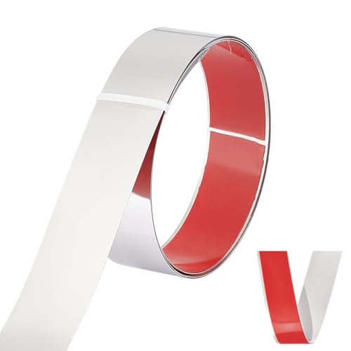 UNICRAFTALE 2 m Wandleiste Edelstahl Selbstklebend Flexibel Zierleiste Metallleiste Wandleiste Deckenleiste Abziehen Und Aufkleben Zierleiste Für Wand Spiegel Möbel Türen 5cm Breit UNICRAFTALE 2 m Wandleiste Edelstahl Selbstklebend Flexibel Zierleiste Metallleiste Wandleiste Deckenleiste Abziehen Und Aufkleben Zierleiste Für Wand Spiegel Möbel Türen 5cm Breit von UNICRAFTALE