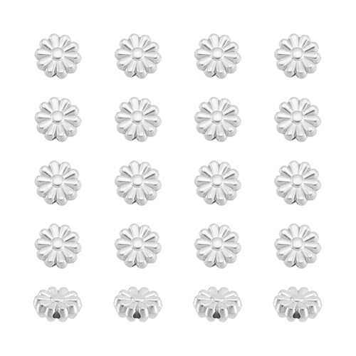 UNICRAFTALE 20 Stück Blumen Abstandsperlen Edelstahlperlen 8.5mm Mini Schneeflocke Lose Perlen Metallperlen Granulatperlen Fundstücke Für Die Herstellung von DIY Armbändern Halsketten Ohrringen UNICRAFTALE 20 Stück Blumen Abstandsperlen Edelstahlperlen 8.5mm Mini Schneeflocke Lose Perlen Metallperlen Granulatperlen Fundstücke Für Die Herstellung von DIY Armbändern Halsketten Ohrringen von UNICRAFTALE