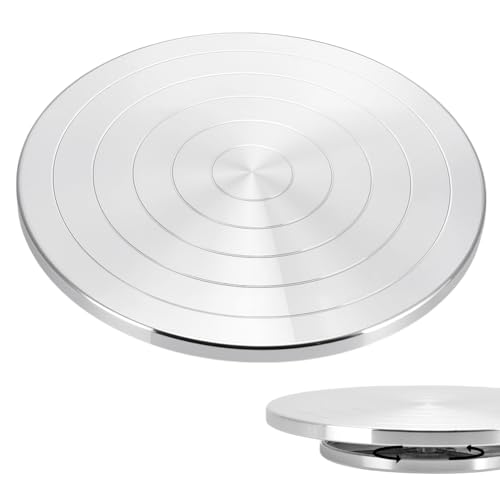 UNICRAFTALE 29,5 cm Töpferei Drehteller Modellierrad Metall Keramik Drehteller Drehscheibe Keramik Ständer mit Kugellager Zubehör Dekorieren Keramik Ton Modellbau UNICRAFTALE 29,5 cm Töpferei Drehteller Modellierrad Metall Keramik Drehteller Drehscheibe Keramik Ständer mit Kugellager Zubehör Dekorieren Keramik Ton Modellbau von UNICRAFTALE