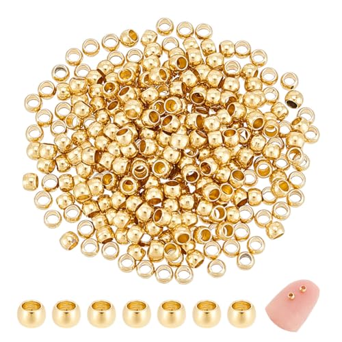 UNICRAFTALE 300 Stk Runde Quetschperlen 2.5mm Edelstahl Abstandsperlen Rondelle Perlen Winzige Quetschperlen Gold Metall Perlen Zubehör Für DIY Armbänder Halsketten Schmuckherstellung UNICRAFTALE 300 Stk Runde Quetschperlen 2.5mm Edelstahl Abstandsperlen Rondelle Perlen Winzige Quetschperlen Gold Metall Perlen Zubehör Für DIY Armbänder Halsketten Schmuckherstellung von UNICRAFTALE