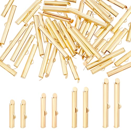 UNICRAFTALE 48 Stück 4 Größen 18K Vergoldet Schiebe Endverschluss 304 Edelstahl Schiebe Endverschlussrohre Endkappen Verschlüsse Für Armbänder Ohrringe Schmuckherstellung UNICRAFTALE 48 Stück 4 Größen 18K Vergoldet Schiebe Endverschluss 304 Edelstahl Schiebe Endverschlussrohre Endkappen Verschlüsse Für Armbänder Ohrringe Schmuckherstellung von UNICRAFTALE