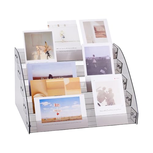 UNICRAFTALE 5 Stöckiger Grußkartenständer Kaffee Acryl Vitrine Tragbarer Aufkleberständer Cupcake Baumturm Postkartenständer Für Lesezeichen Theke Tischzubehör UNICRAFTALE 5 Stöckiger Grußkartenständer Kaffee Acryl Vitrine Tragbarer Aufkleberständer Cupcake Baumturm Postkartenständer Für Lesezeichen Theke Tischzubehör von UNICRAFTALE