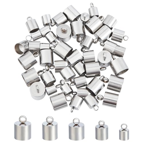UNICRAFTALE 50 Stk Edelstahl Kabelenden 6/7/8/9/10mm Schmuck Endkappen Metall Leder Kabelendkappen Schmuck Kabelenden Terminatoren Endspitzen 11-15 mm Lang Kabelenden Für Schmuckherstellung UNICRAFTALE 50 Stk Edelstahl Kabelenden 6/7/8/9/10mm Schmuck Endkappen Metall Leder Kabelendkappen Schmuck Kabelenden Terminatoren Endspitzen 11-15 mm Lang Kabelenden Für Schmuckherstellung von UNICRAFTALE