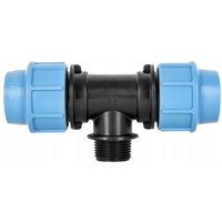 Pe-T-Stück Gz 25x3/4x25 Für Wasser Pn16 von UNIDELTA