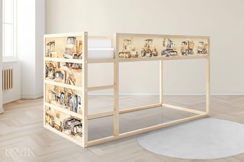 Unik Nordic IKEA Kura Folie 5 stickers set oben – Baustellenfahrzeuge & Bagger – Möbelfolie für Kinderbett – Selbstklebend – Aufkleber Jungen Kinderzimmer – Baufahrzeuge Aquarell Unik Nordic IKEA Kura Folie 5 stickers set oben – Baustellenfahrzeuge & Bagger – Möbelfolie für Kinderbett – Selbstklebend – Aufkleber Jungen Kinderzimmer – Baufahrzeuge Aquarell von UNIK Nordic