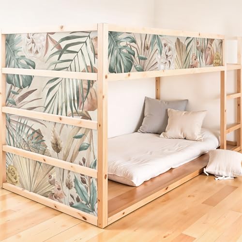 Unik Nordic KURA Hochbett Sticker Boho Pflanzen – 2 Sticker Set Oben für IKEA KURA Bettgestell – Selbstklebend & wiederverwendbar – Kinderzimmer Deko in sanften Naturfarben & Botanical-Design Unik Nordic KURA Hochbett Sticker Boho Pflanzen – 2 Sticker Set Oben für IKEA KURA Bettgestell – Selbstklebend & wiederverwendbar – Kinderzimmer Deko in sanften Naturfarben & Botanical-Design von UNIK Nordic