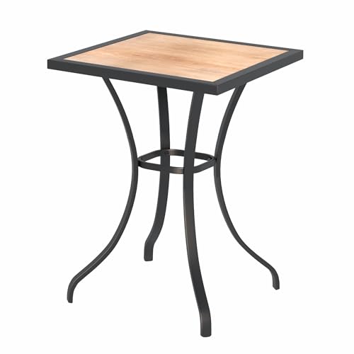 UNIONLINE Bistro Set Gartenmöbel, Balkonmöbel mit 1 Hochtisch, Barhöhe Terrassen-Sets Drehstühle für Balkon, Terrasse und Garten von UNIONLINE