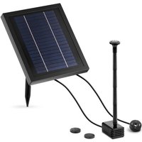 Uniprodo - Solar-Springbrunnen Sauerstoffpumpe Solarzelle Solar-Teichpumpe 250 l/h 3 w von UNIPRODO