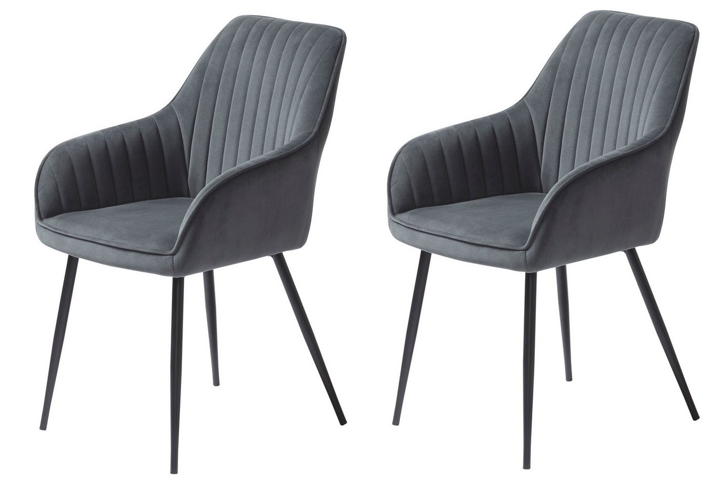 UNIQUE furniture A/S Stuhl 58 x 85 x 59 cm (B/H/T) (2er-Set) von UNIQUE furniture A/S
