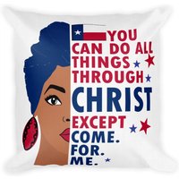 Lustiges Christliches Kissen, Können Sie Alle Dinge Durch Christ Außer Für Mich Kissen Tun Lustiges Christliches Kissen, Können Sie Alle Dinge Durch Christ Außer Für Mich Kissen Tun von UNIQUECREATIONSBR