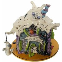 Blue Sky Keramik Figur Landhaus Halloween Teelicht Kerzenhalter T-Lite von UNIQUETREASUREFREAK
