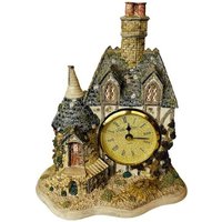 Father Time Cottage Mantel Uhr Herbert Signiert England Figur Bauernhof von UNIQUETREASUREFREAK