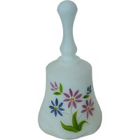 Fenton Art Milchglas Figur Opalescent Vtg Floral Signiert J Powell Blume Lilie von UNIQUETREASUREFREAK
