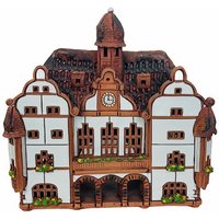 Litauen Cottage Kerzenhalter Haus Keramik Aktura Aroma Schwarzwald R Liberis Signiert Führung Licht 1940Er Jahre Kapelle Kirche von UNIQUETREASUREFREAK