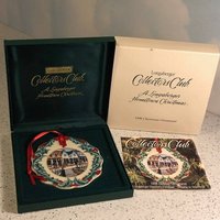 Vintage Longaberger Ornament Hometown Weihnachten Porzellan Sammlerstück Limitierte Auflage Nib Box Sammler Club Einkaufen Auf Der Main Street St von UNIQUETREASUREFREAK