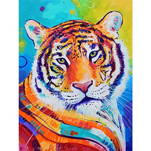 UNIQUORS Diamond Painting Bilder Erwachsene, 5D DIY Diamant Painting Set, für Home Dekoration, 30x40 cm (Tiger) von UNIQUORS