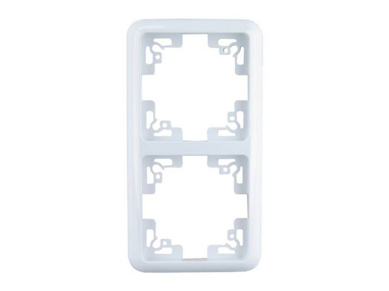 UNITEC Abdeckrahmen Unitec Abdeckrahmen Montreal 2-fach S502 ultraweiß UNITEC Abdeckrahmen Unitec Abdeckrahmen Montreal 2-fach S502 ultraweiß von UNITEC