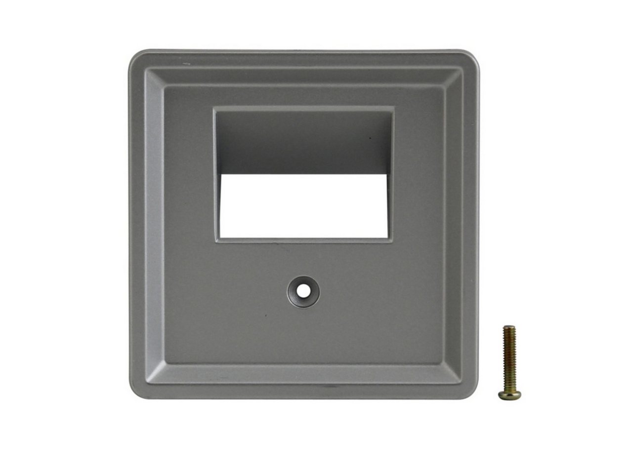 UNITEC Abdeckrahmen Unitec UAE-Abdeckung Montreal S503 silber, Metall von UNITEC