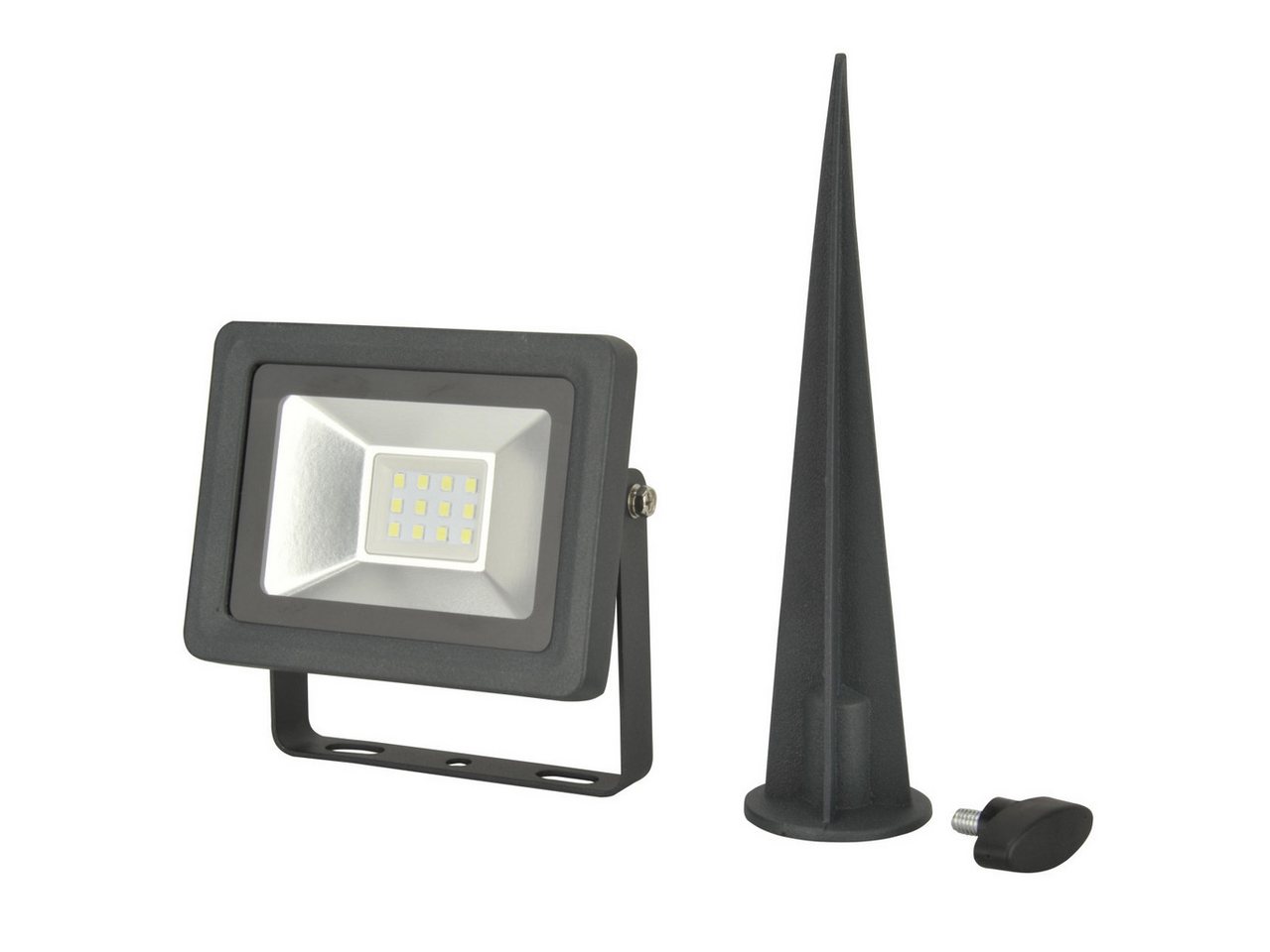 UNITEC Außen-Wandleuchte UniTec LED Wand-Strahler mit Erdspieß anthrazit 7, Inkl. Leuchtmittel, Nicht dimmbar nicht Smart Home-fähig ohne Bewegungsmelder UNITEC Außen-Wandleuchte UniTec LED Wand-Strahler mit Erdspieß anthrazit 7, Inkl. Leuchtmittel, Nicht dimmbar nicht Smart Home-fähig ohne Bewegungsmelder von UNITEC