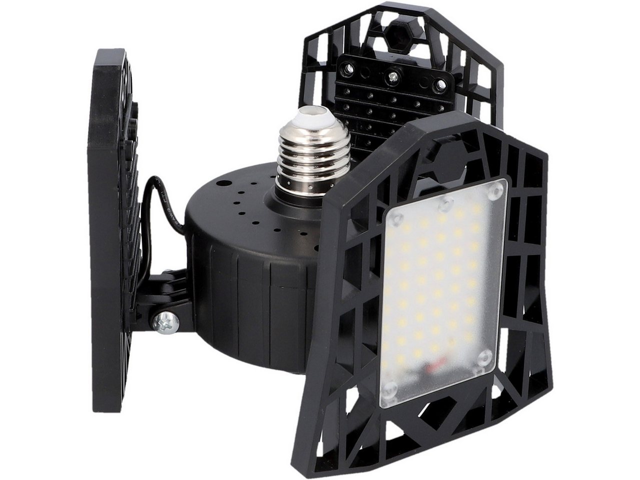 UNITEC Baustrahler Unitec LED Arbeitsleuchte 90° 32 Watt, E27-Sockel, Inkl. Leuchtmittel, Nicht dimmbar nicht Smart Home-fähig ohne Bewegungsmelder von UNITEC