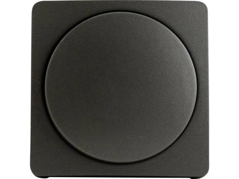 UNITEC Drehdimmer Unitec Dimmerabdeckung Monaco platin von UNITEC