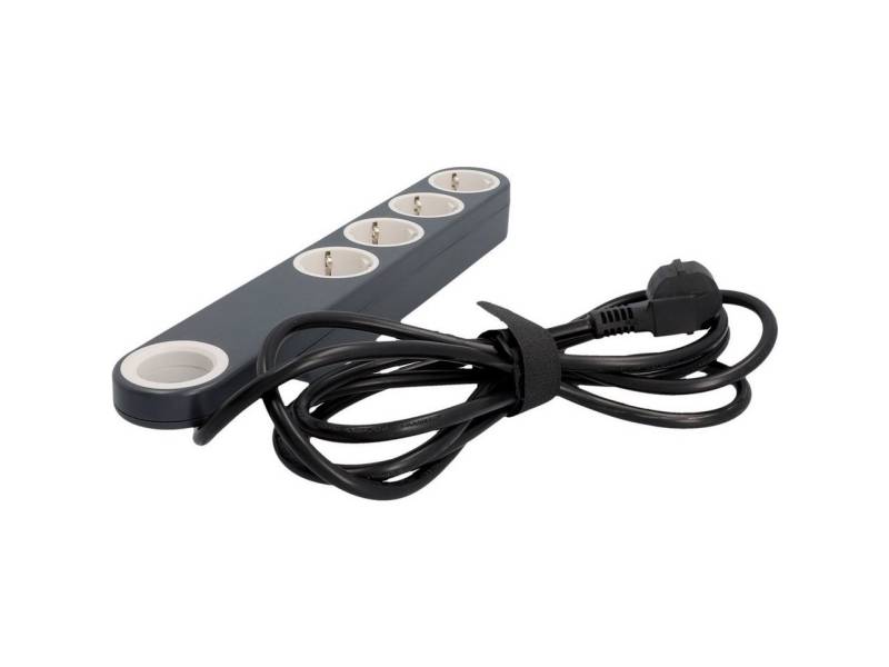 UNITEC LED Schreibtischlampe LED Steckdosenleiste mit Arbeitsleuchte mit 4, Mit Arbeitsleuchte von UNITEC