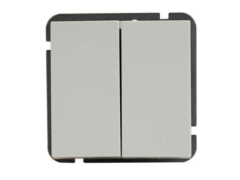 UNITEC Schalter Unitec Serienschalter Valencia mit Wippe alpinweiß von UNITEC