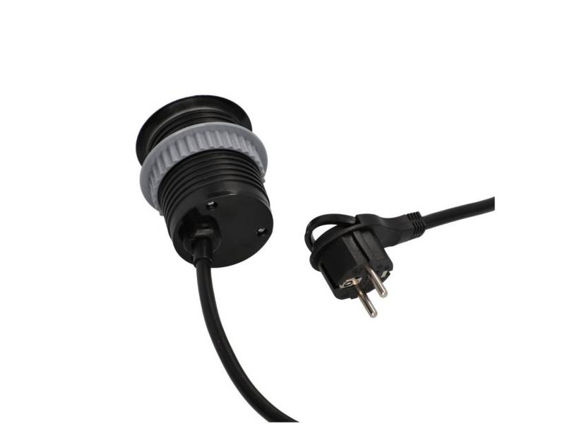 UNITEC UniTEC Einbausteckdose Tischsteckdose mit USB C Steckdosenleiste, Berührungsschutz von UNITEC