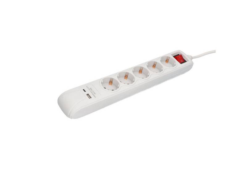 UNITEC Unitec Tischsteckdose 5-fach mit Schalter inkl. 2x Steckdosenleiste, USB-Anschluss UNITEC Unitec Tischsteckdose 5-fach mit Schalter inkl. 2x Steckdosenleiste, USB-Anschluss von UNITEC