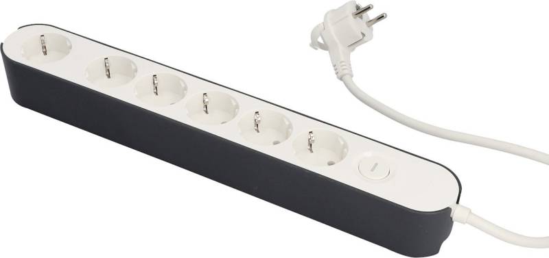 UNITEC Unitec Tischsteckdose Greenline 6-fach 4,0 Meter Steckdosenleiste von UNITEC