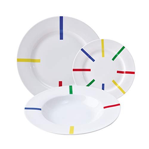 UNITED COLORS OF BENETTON. BE-0245 Platters, Porcelain, Mehrfarbig von United Colors of Benetton