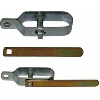 Verzinkter Stahlvorhang für 104 -mm -Zaunnetze Verzinkter Stahlvorhang für 104 -mm -Zaunnetze von UNITED FENCES