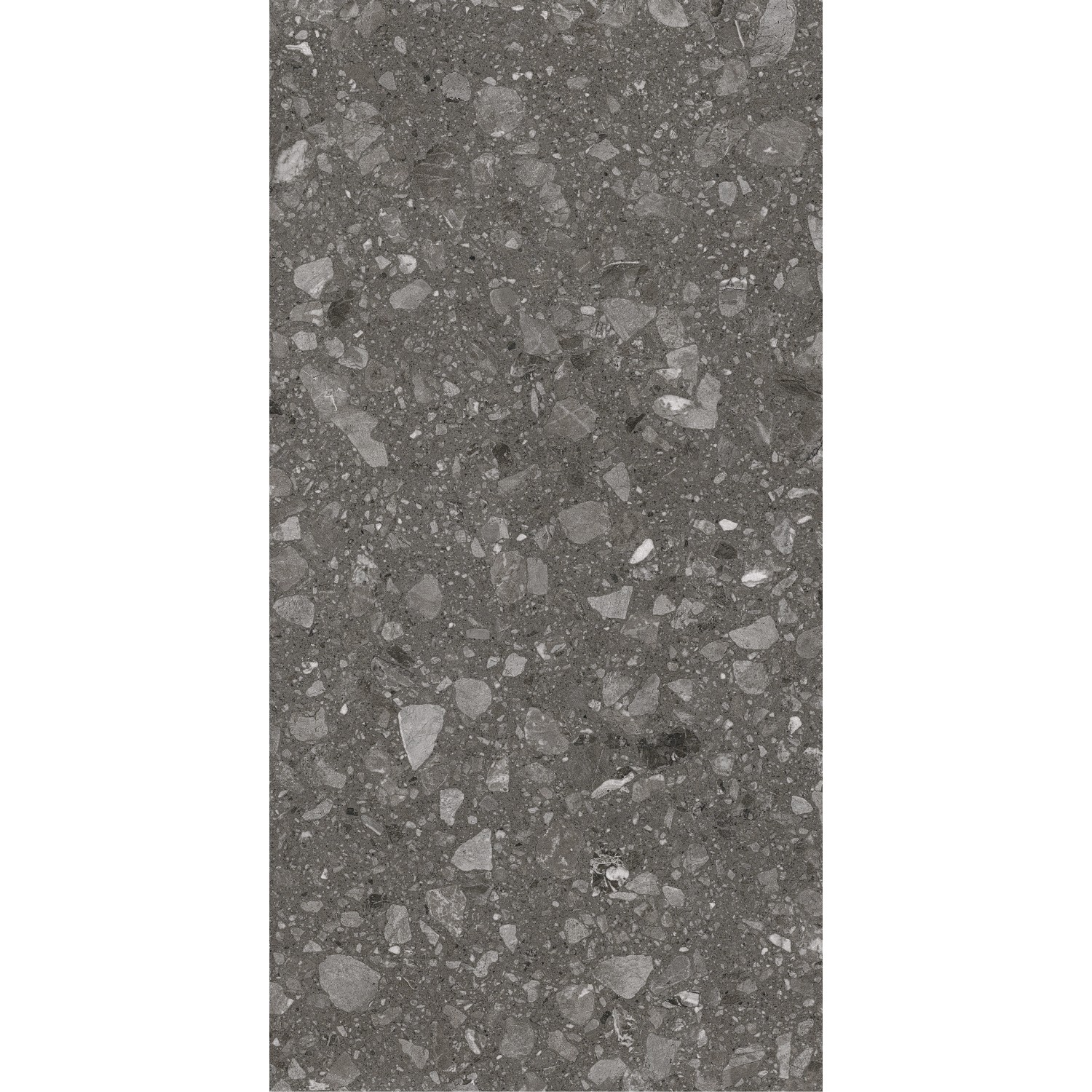 Bodenfliese Feinsteinzeug Anthrazit 60 cm x 120 cm von UNITED TILE UND MOSAIC