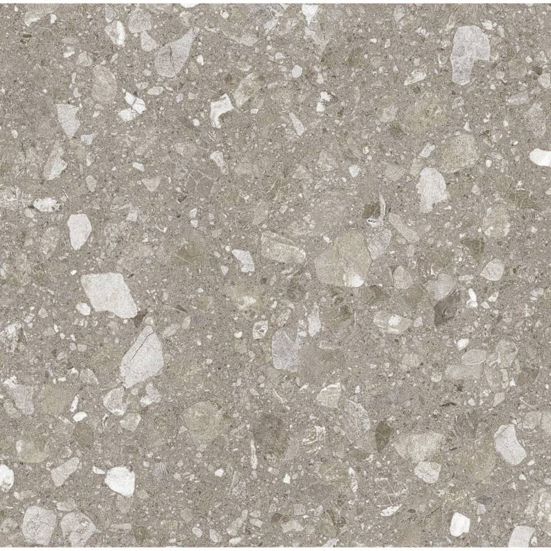 Bodenfliese Feinsteinzeug Taupe 60 cm x 60 cm von UNITED TILE UND MOSAIC