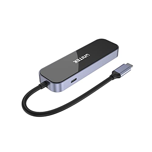 UNITEK HUB USB-C 3.1 RJ-45 3XUSB-A HDMI 4K PD100W von UNITEK