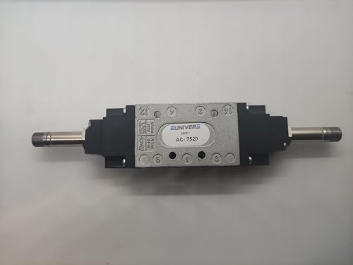 AC-7520 Elektroventil UNIVER 5/2 1/8 Zoll bistabil AC-7520 Elektroventil UNIVER 5/2 1/8 Zoll bistabil von UNIVER