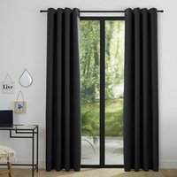 2er-Set Verdunkelungsvorhänge schwarz 140 x 260 cm - Noir 2er-Set Verdunkelungsvorhänge schwarz 140 x 260 cm - Noir von UNIVERS DECOR