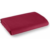 Univers Decor - Bettlaken für 1 Person und 2 Personen aus 100% Baumwolle/57 Fäden/cm² - rot - 240 x 300 cm für 2-Personen-Bett - Rouge von UNIVERS DECOR