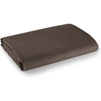 Univers Decor - Flachbettlaken aus 100% Baumwolle / 57 Fäden/cm² - choco - 240 x 300 cm für Doppelbett - Choco von UNIVERS DECOR