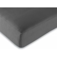 Spannbettlaken 57 Fäden/cm² - 90 x 190 cm - Anthrazit - Anthracite von UNIVERS DECOR