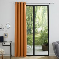 Univers Decor - Orangefarbener Verdunkelungsvorhang 140 x 260 cm - Orange von UNIVERS DECOR