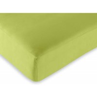 Spannbettlaken 57 Fäden/cm² - Anis - 90 x 190 cm - Anis Spannbettlaken 57 Fäden/cm² - Anis - 90 x 190 cm - Anis von UNIVERS D�COR