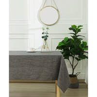 Univers Decor - Tischdecke fleckabweisend einfarbig anthrazit rechteckig 145 x 240 cm - Gris Univers Decor - Tischdecke fleckabweisend einfarbig anthrazit rechteckig 145 x 240 cm - Gris von UNIVERS DECOR