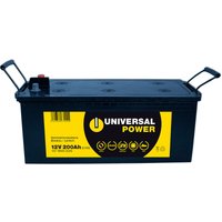 Semitraktion UPA12-200 12V 200Ah (C100) Solar Batterie Wohnmobilbatterie zyklenfest - Universal Power von UNIVERSAL POWER